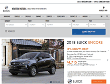 Tablet Screenshot of newtonmotors.net